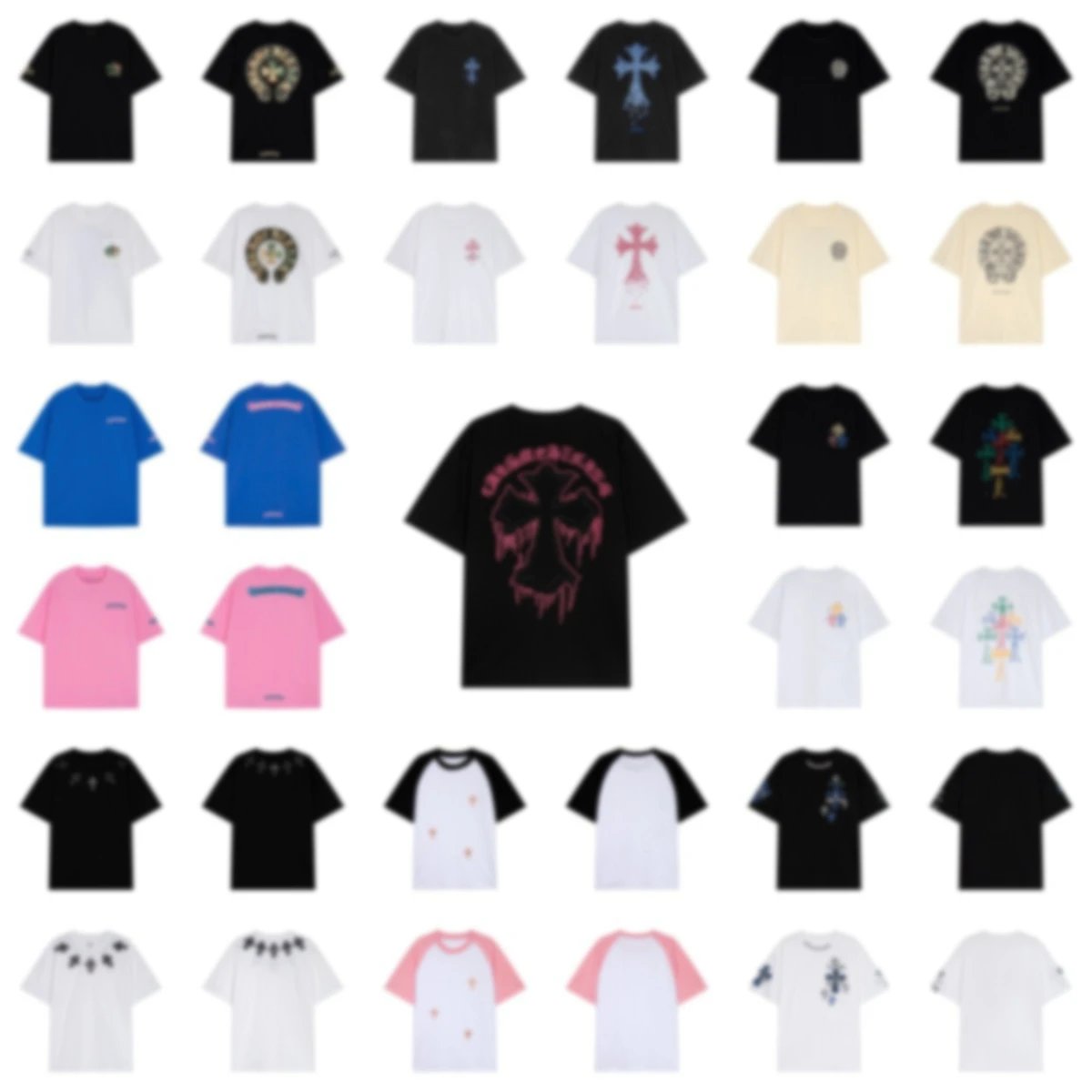 Chrome Hearts Black Cross T-Shirt