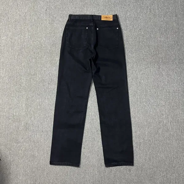 Chrome Hearts x Levi's Star Embroidered Straight-Leg Jeans Blue - 6
