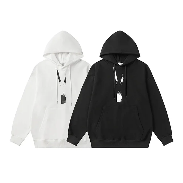 Maison Margiela Hoodies & Sweatshirts Numeric Logo Hoodie product detail image 2