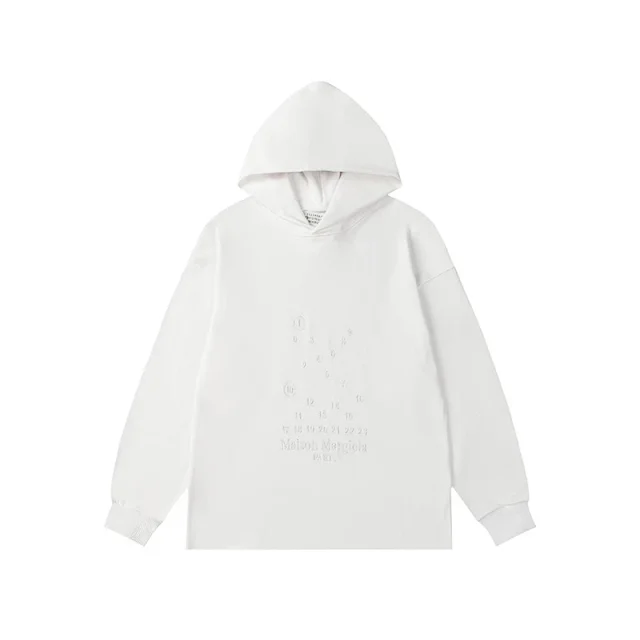 Maison Margiela Hoodies & Sweatshirts Numeric Logo Hoodie product detail image 10