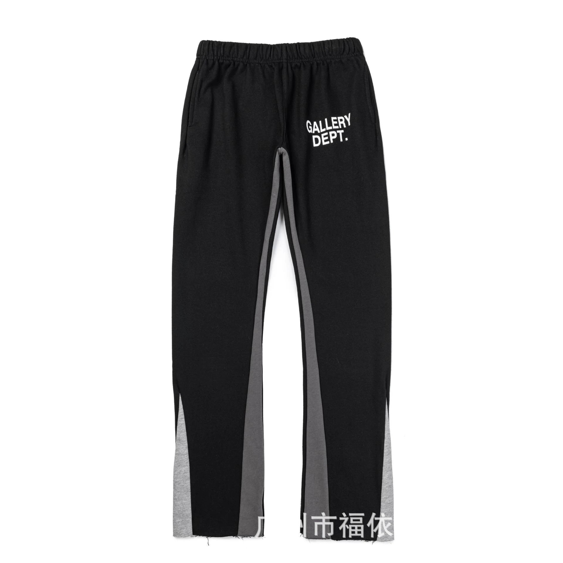 Gallery Dept. Split-Panel Sweatpants Black/Gray - 1