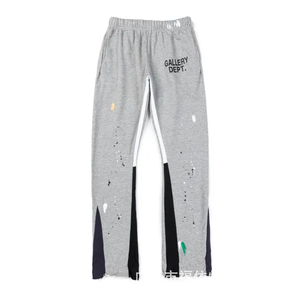 Gallery Dept. Paint Splatter Sweatpants Gray - 1