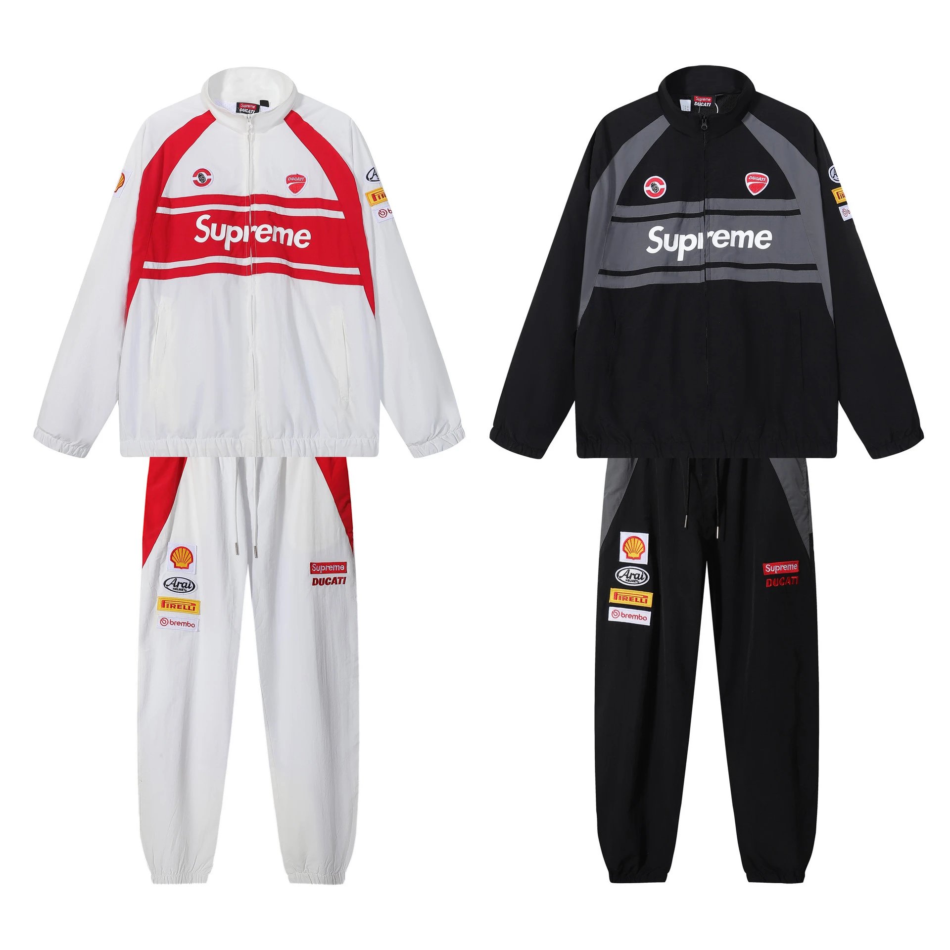 Supreme Arch Logo Coach Jacket Black - 3