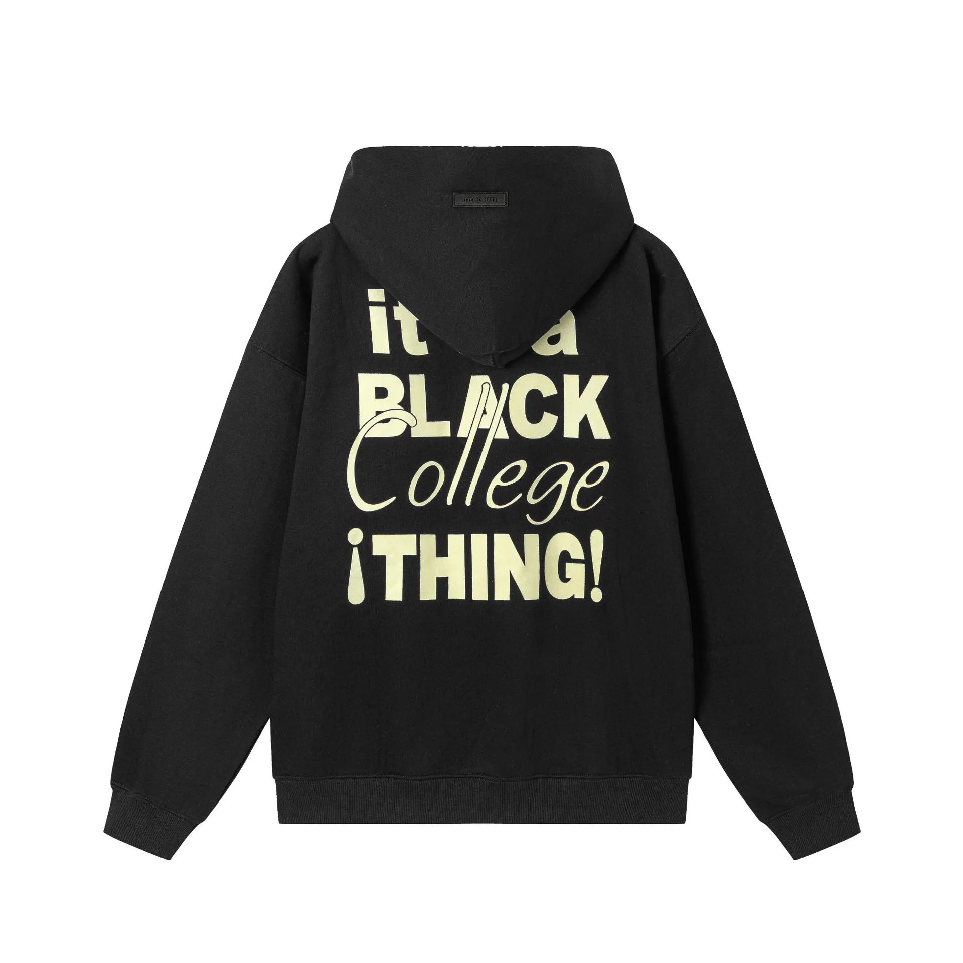 Fear of God Essentials University Hoodie Black - 9