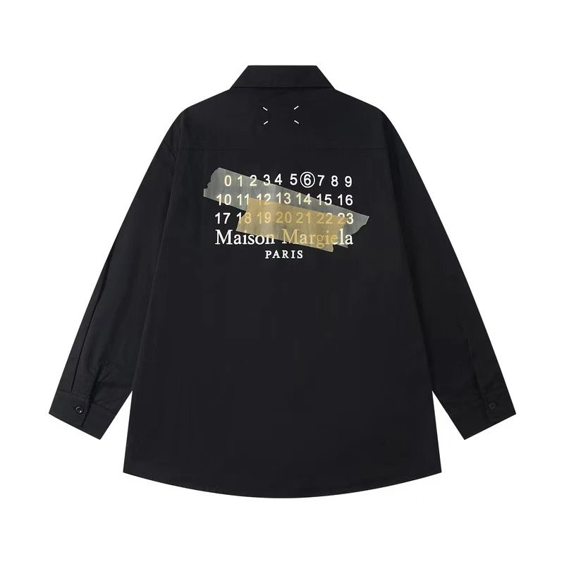 Maison Margiela Hoodies & Sweatshirts Numeric Logo Hoodie — FED-M401 Black