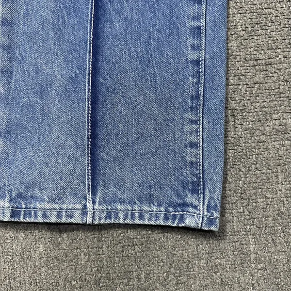 Chrome Hearts x Levi's Star Embroidered Straight-Leg Jeans Blue - 34