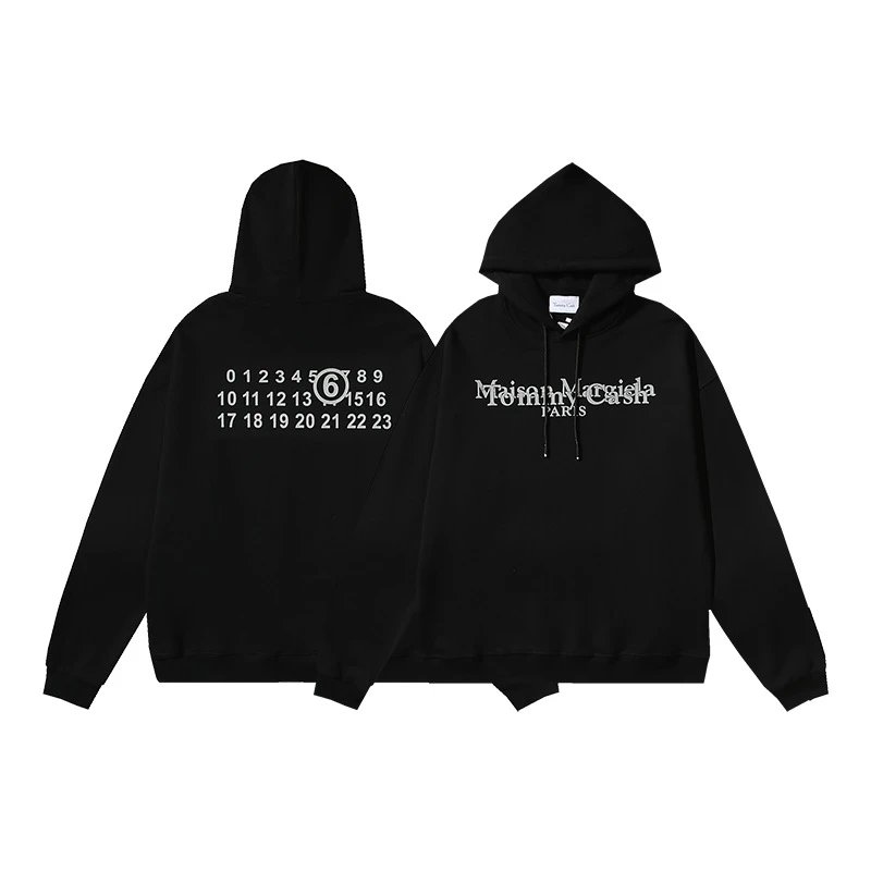 Maison Margiela x Tommy Cash Striped Logo Sweater Black and White - 17