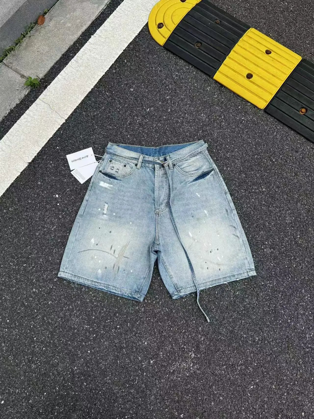 AC Blue Drawstring Shorts