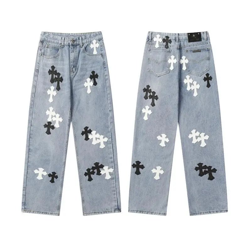 Cav Empt x Star Nation Patchwork Denim Jeans Light Wash - 31