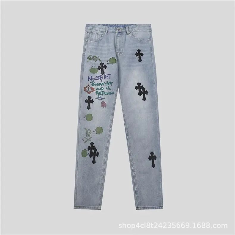 Cav Empt x Star Nation Patchwork Denim Jeans Light Wash - 36