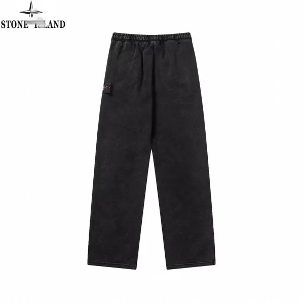 Stone Island Shadow Project Washed Black Sweatpants - 14