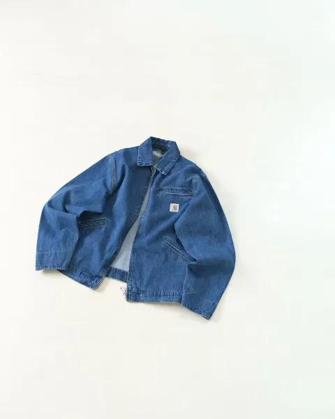 Carhartt WIP Detroit Jacket Navy Denim Jacket - 13