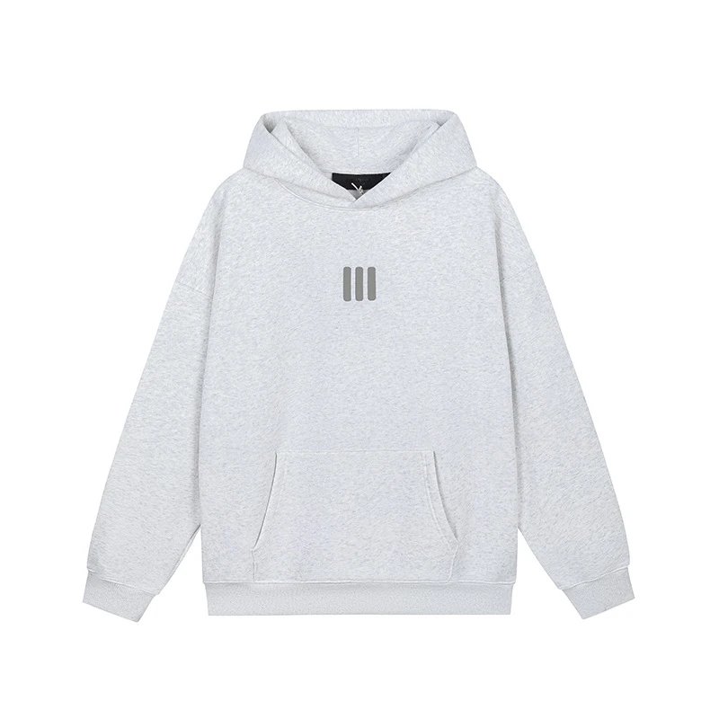 Adidas x Fear of God Essentials Hoodie Light Gray - 11