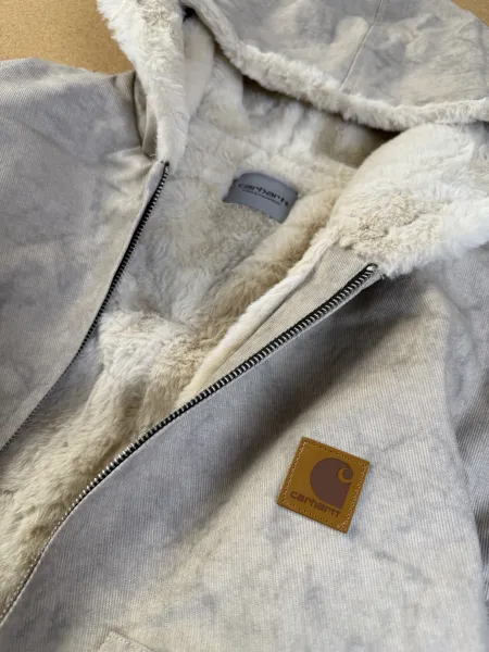 Carhartt WIP Active Jacket Black with Fleece Lining Jacket - 12