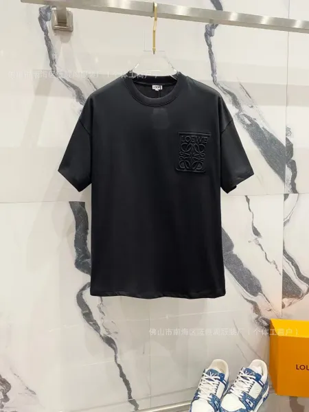 Loewe Anagram Patch T-Shirt Black - 1