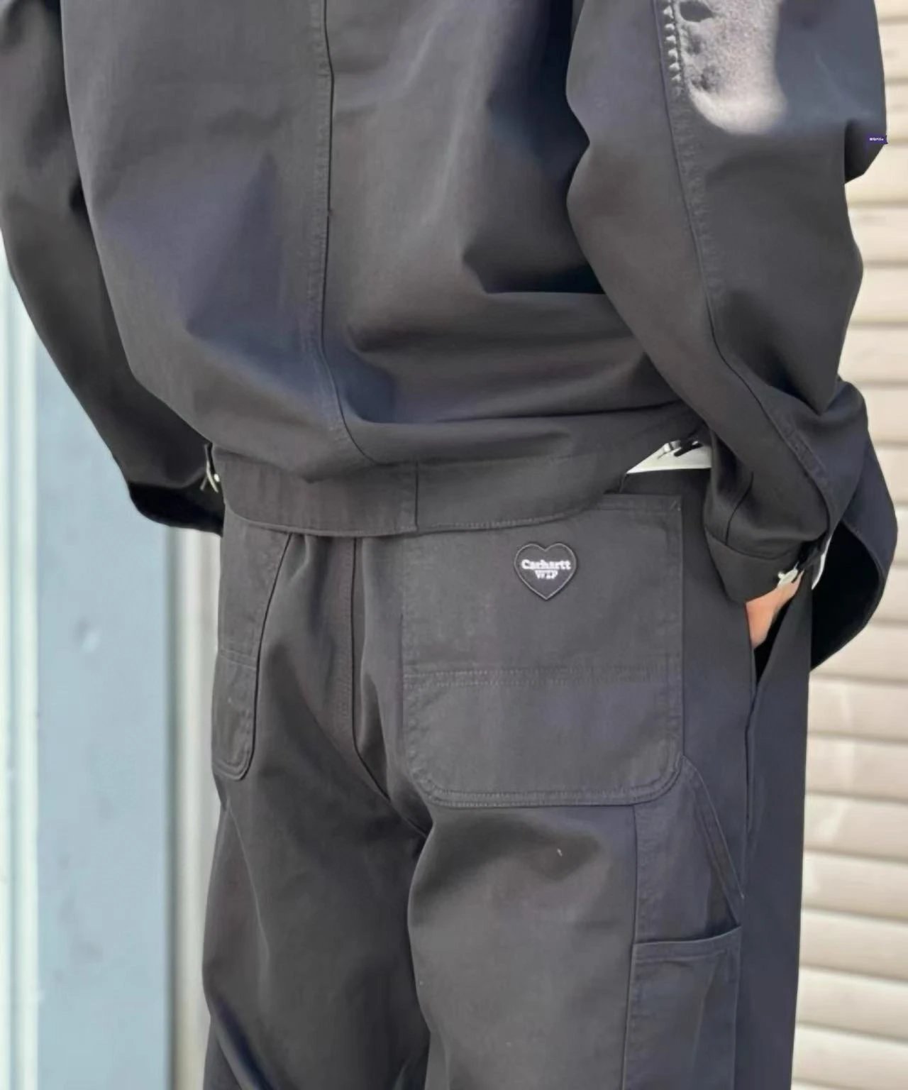 Carhartt WIP x Carhartt Heart Patch Beige Work Pants - 7
