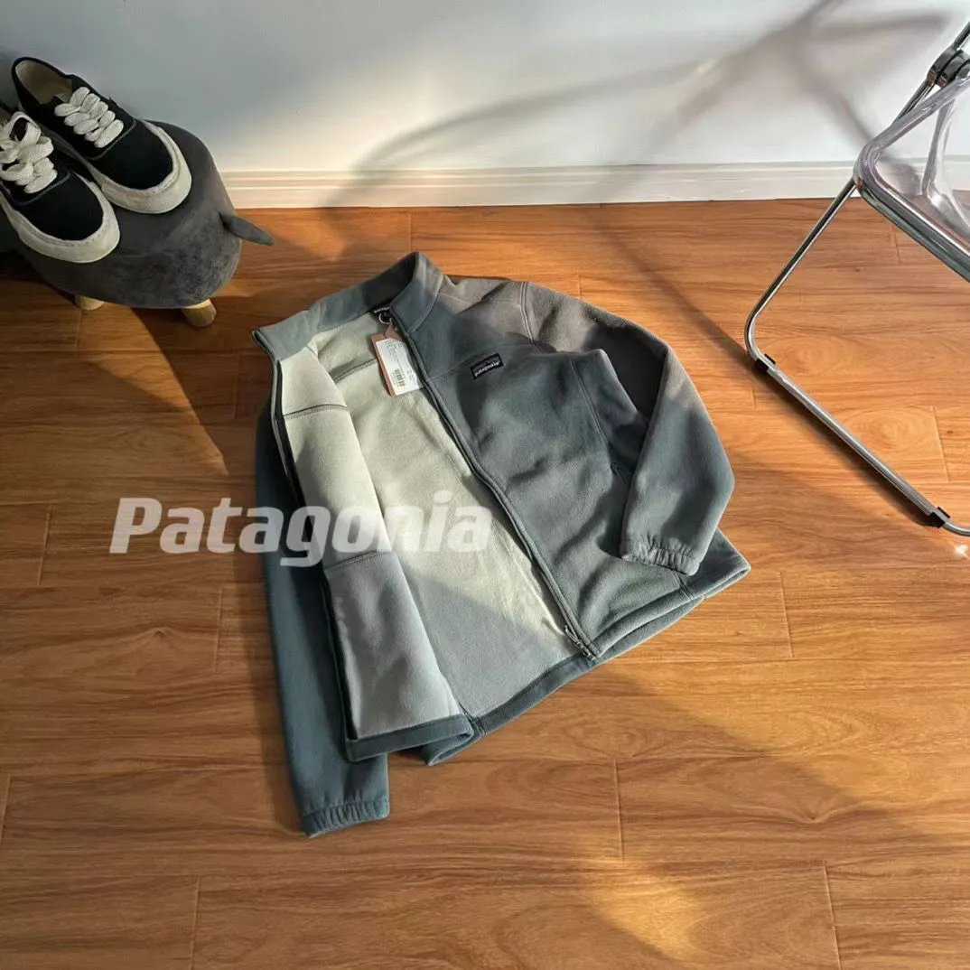 Patagonia Better Sweater Fleece Jacket Navy/Seafoam Green - 6