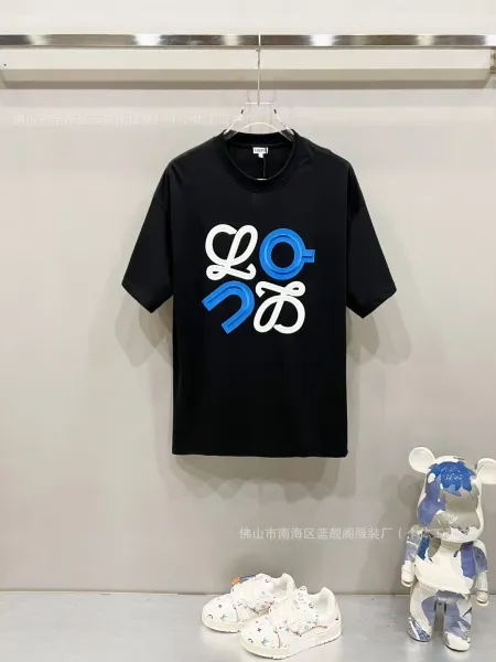Loewe Anagram Logo Black T-Shirt - 1
