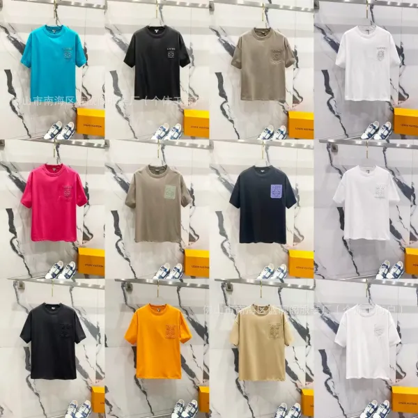 Loewe Anagram Pocket T-Shirt Orange - 6