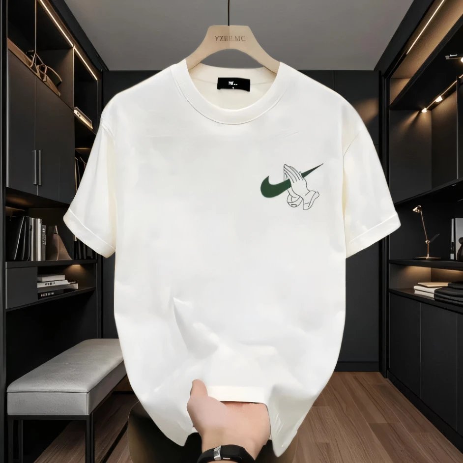Nike Praying Hands Swoosh Black T-Shirt - 26