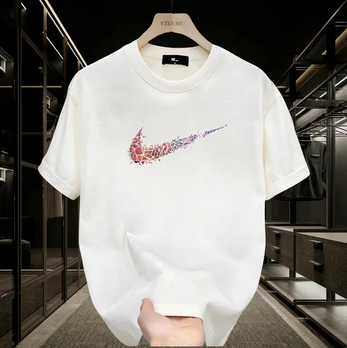 Nike Praying Hands Swoosh Black T-Shirt - 18