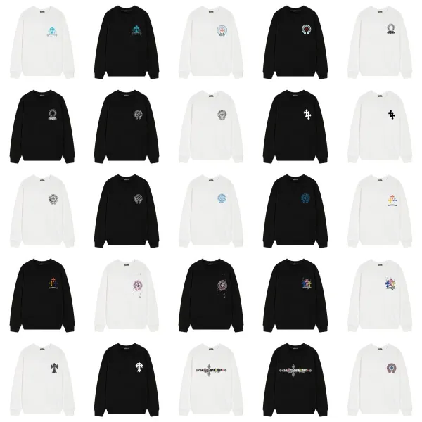 Chrome Hearts Embroidered Cross Motif White Sweatshirt - 5