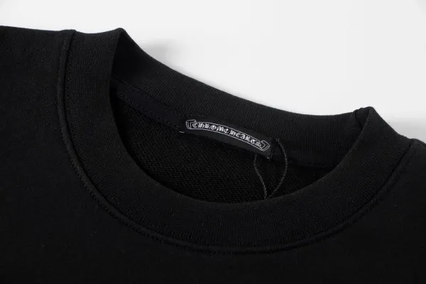 Chrome Hearts Embroidered Cross Motif White Sweatshirt - 13