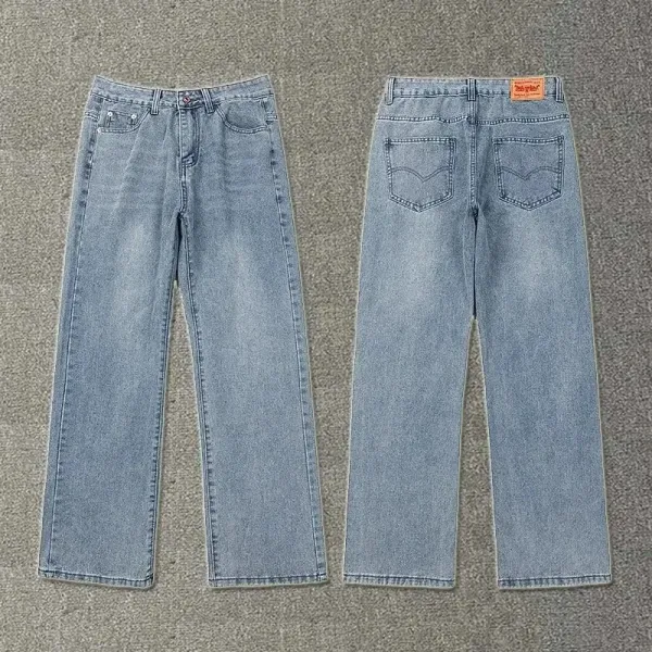Levi's 501 Original Fit Light Wash Jeans - 1