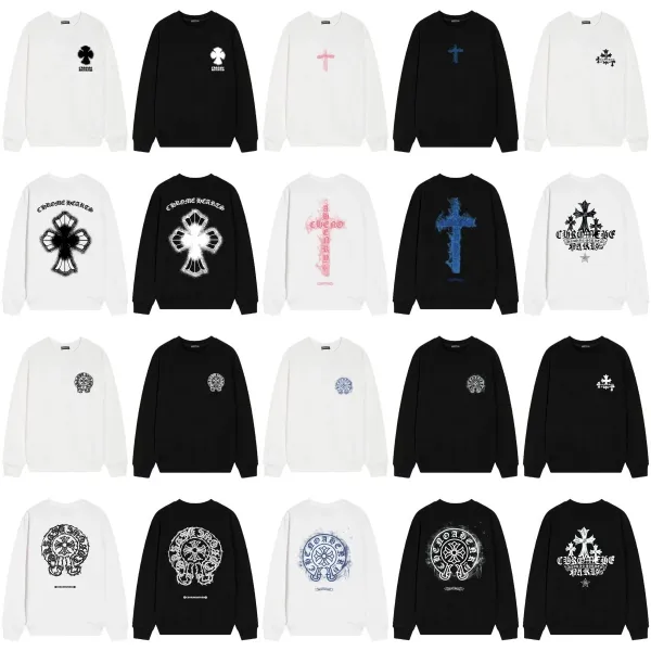 Chrome Hearts Embroidered Cross Motif White Sweatshirt - 4