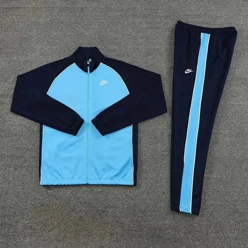 Nike Matching Sets Hooded jacket, T-shirt and shorts three-piece set — (Long Pants Two-Piece Set) -292