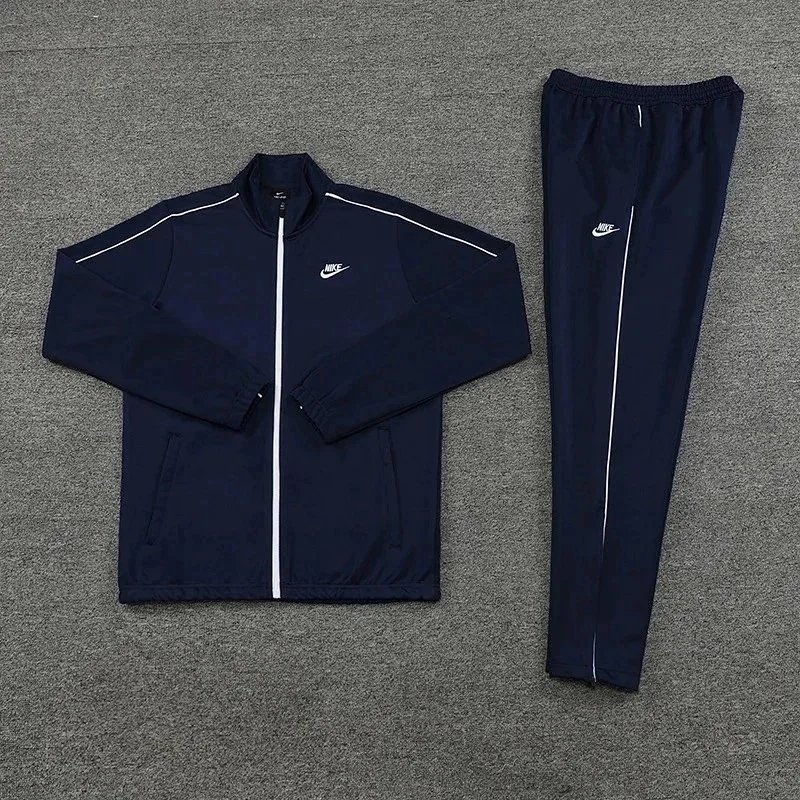 Nike Matching Sets Hooded jacket, T-shirt and shorts three-piece set — (Long Pants Two-Piece Set) -289