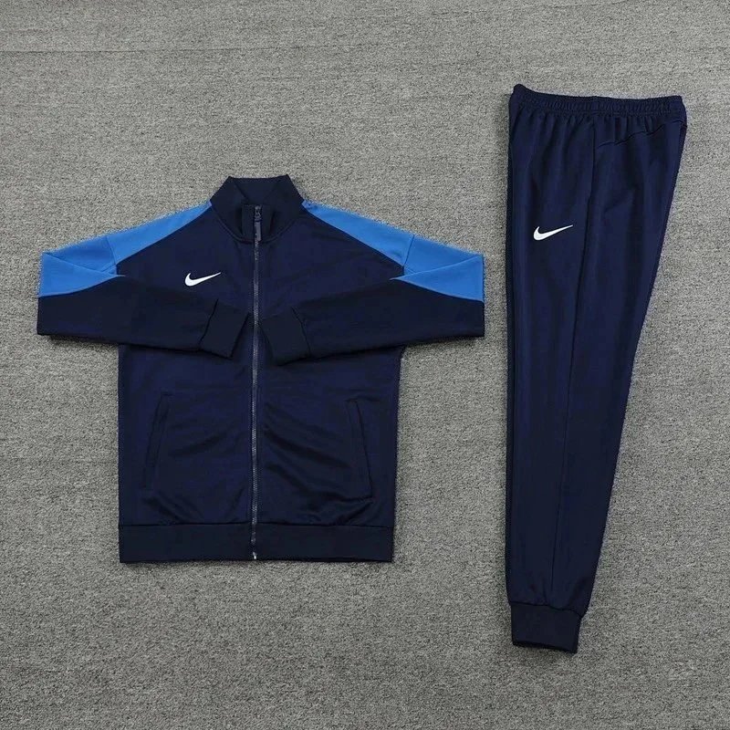 Nike Matching Sets Hooded jacket, T-shirt and shorts three-piece set — (Long Pants Two-Piece Set) -297