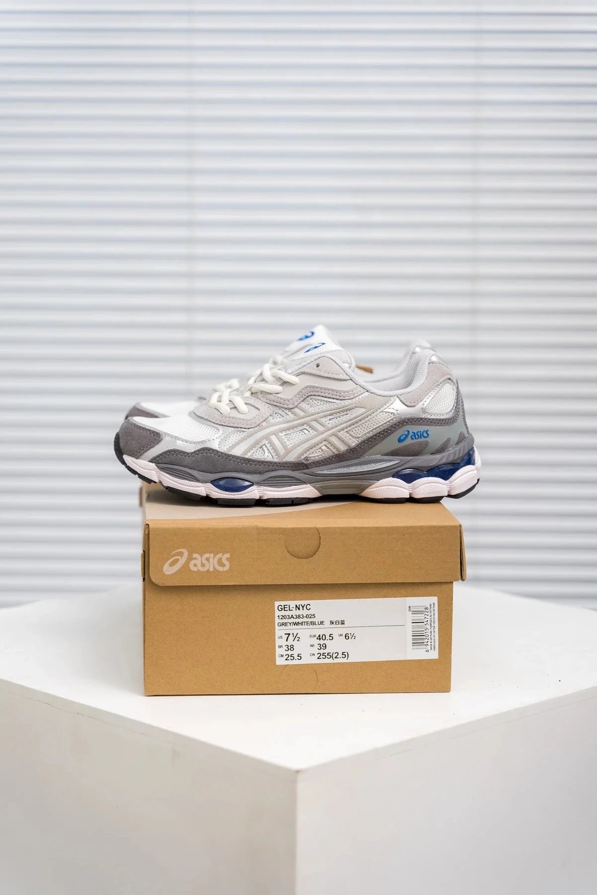 1203A383-025GREYWHITEBLUE gray white blue