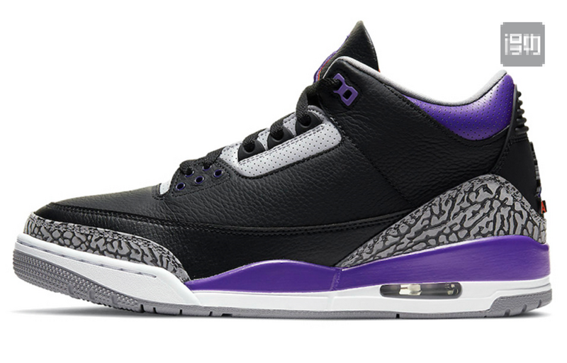 AJ3 Black Purple CT8532-050