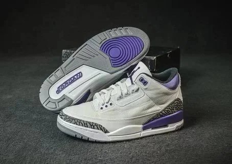 AJ3 White Black Purple CT8532-105