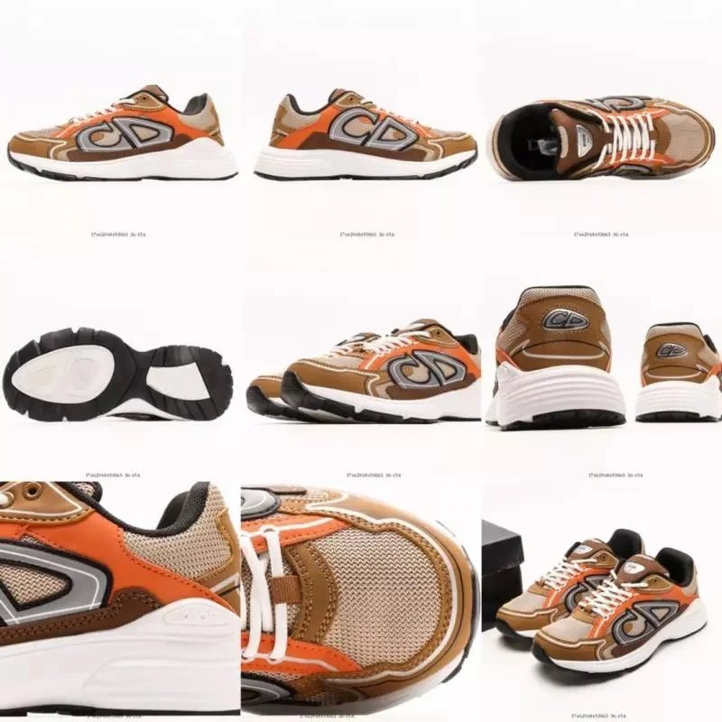 Corteiz Franchise Black/White Chunky Sneakers - 6