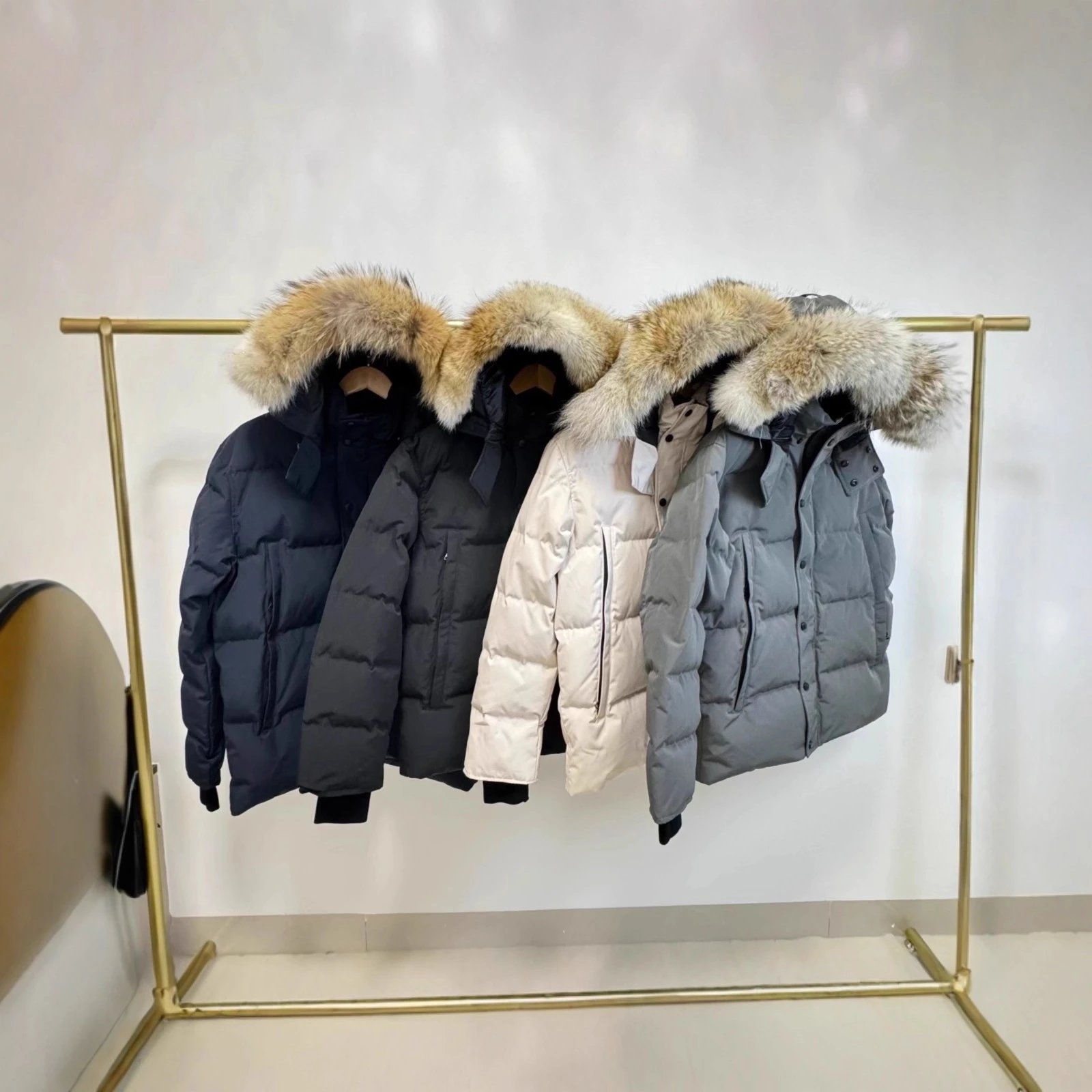 Wyndham Parka Cross border Goose Down Jacket Canada 29 Men's and Women's Cold Resistant Jackets 3808M