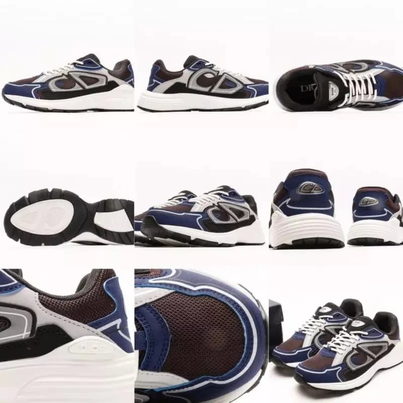 Corteiz Franchise Black/White Chunky Sneakers - 3