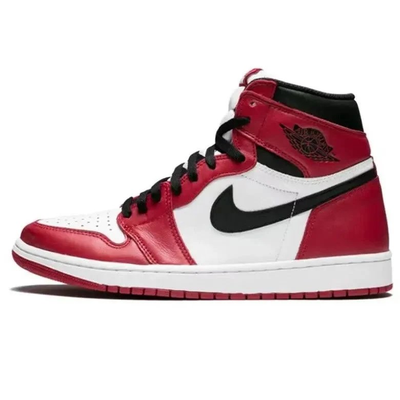 *AJ1 High Help High White Red Chicago#