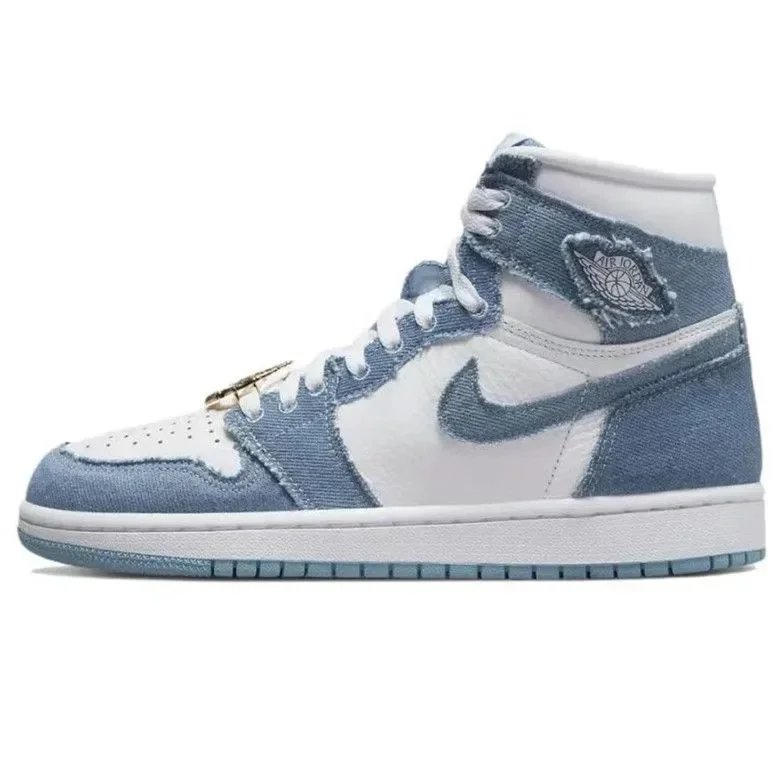 *AJ1 high top high denim#