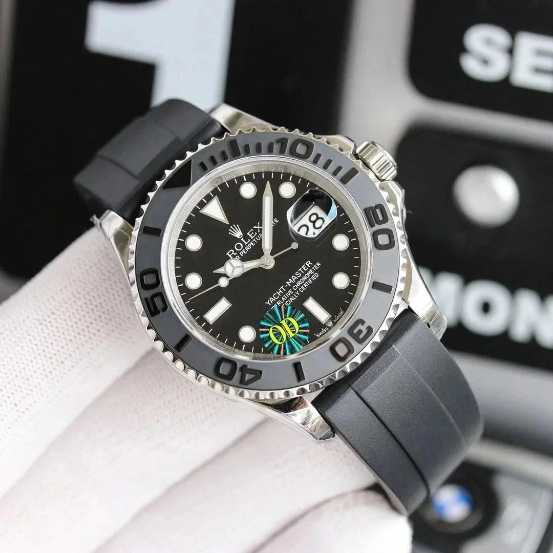 Rolex Yacht-Master Gray Dial Stainless Steel Mechanical Watch Watches - 16
