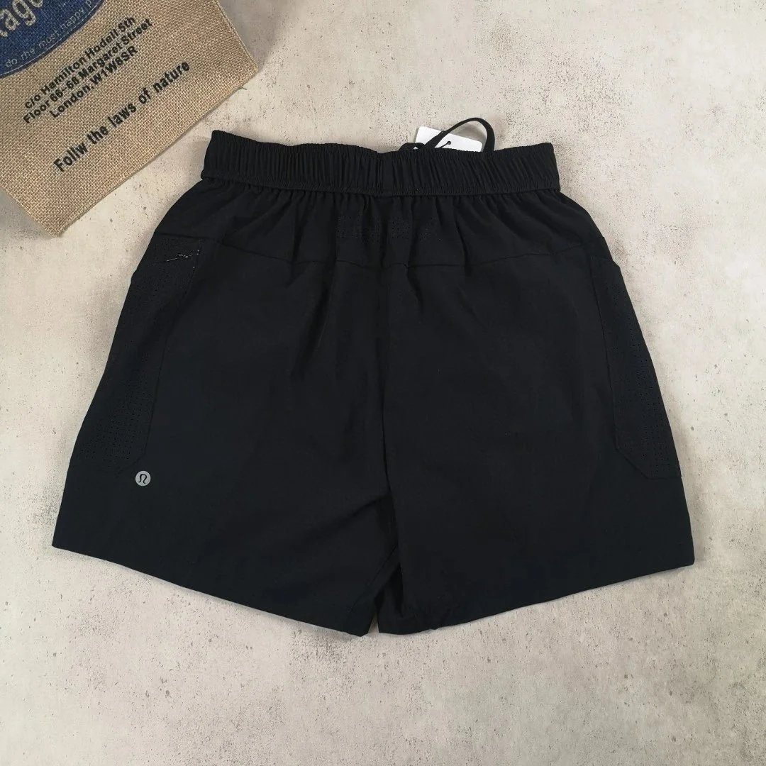 lululemon Running Shorts Quick Dry Elastic Black
