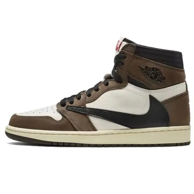 *AJ1 high top high brown inverted hook#