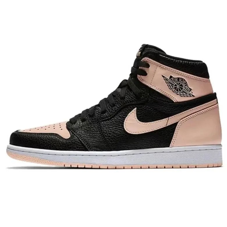 *AJ1 high top high black powder#