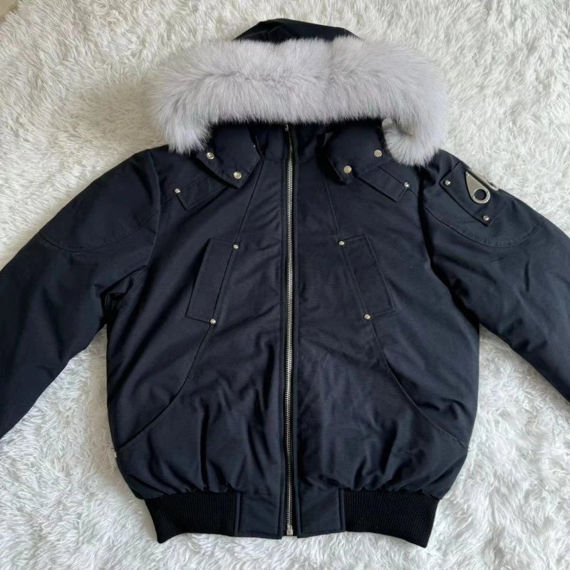 Dark  blue.  white fur