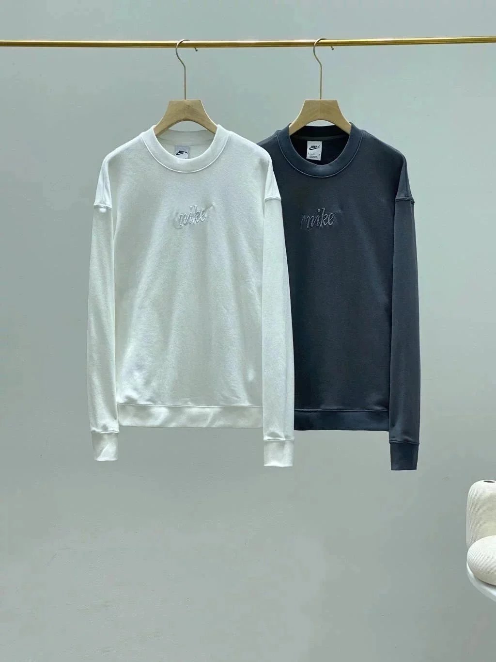 Nike Embroidered Crewneck Swea