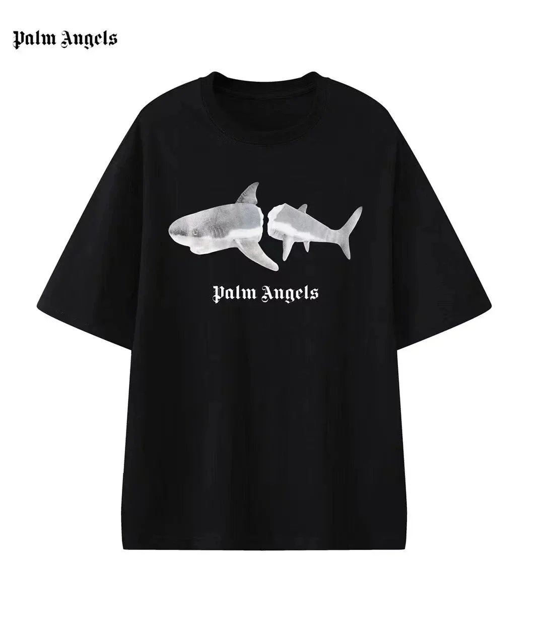 Palm Angels Shark Print T-Shir