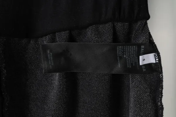 Balenciaga Logo Waistband Shorts Gray - 12