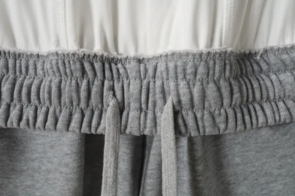 Balenciaga Logo Waistband Shorts Gray - 18