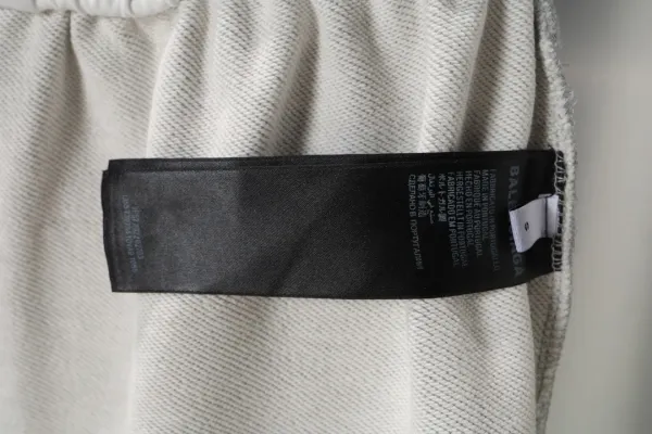 Balenciaga Logo Waistband Shorts Gray - 16